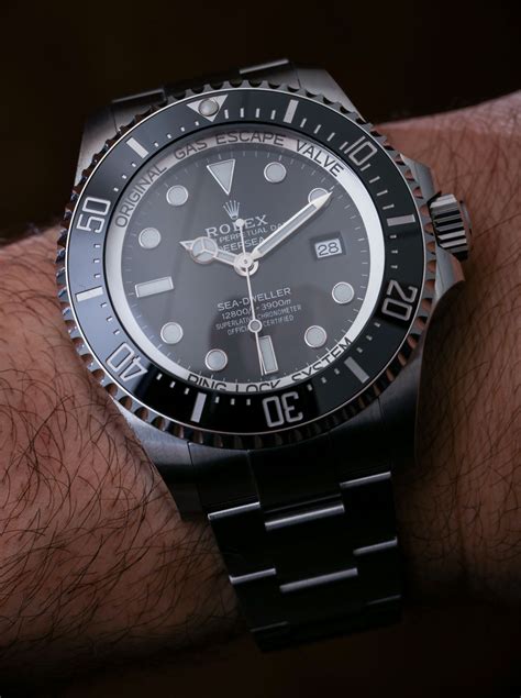 black rolex deep sea dweller|Rolex deepsea black price.